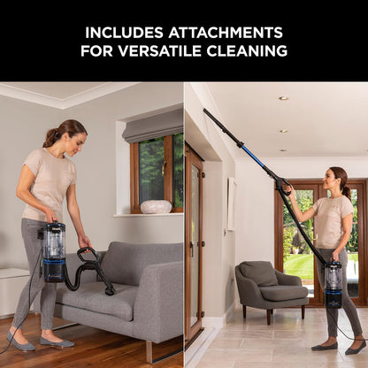 Shark Corded Upright Vacuum Cleaner 1.1L with Lift-Away Technology, LED Headlights