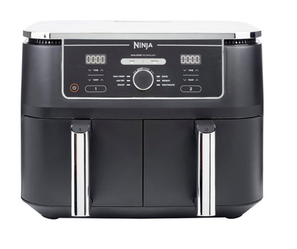 Ninja Foodi MAX Dual Zone Hot Air Fryer [AF400EU] 9.5 L Capacity, 2 Compartments