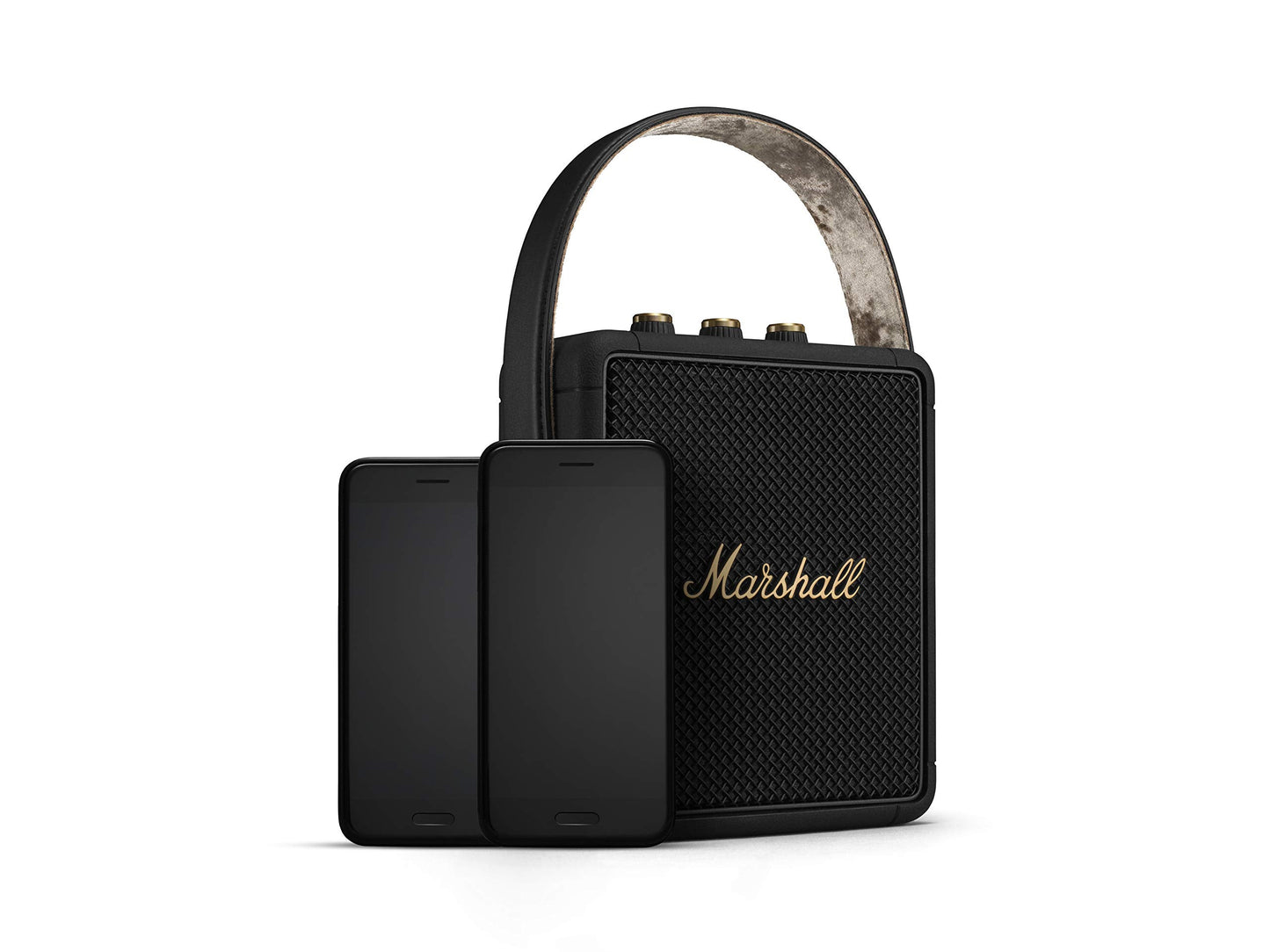 Marshall Stockwell II Wireless Portable Bluetooth Speaker - Black & Brass