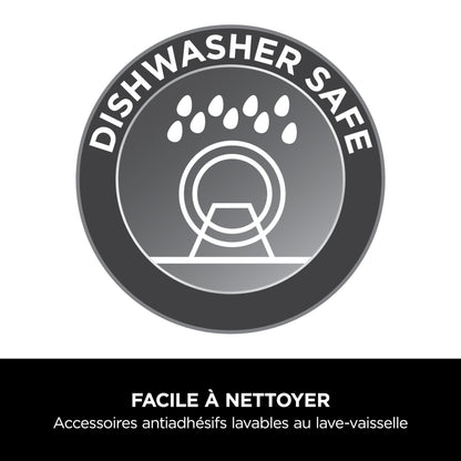 Ninja Foodi MAX Dual Zone Hot Air Fryer [AF400EU] 9.5 L Capacity, 2 Compartments