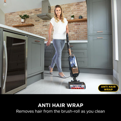 Shark Corded Upright Vacuum Cleaner, 0.83L with Anti Hair Wrap Technology & DuoClean