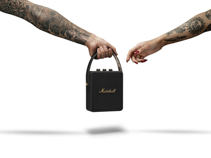 Marshall Stockwell II Wireless Portable Bluetooth Speaker - Black & Brass