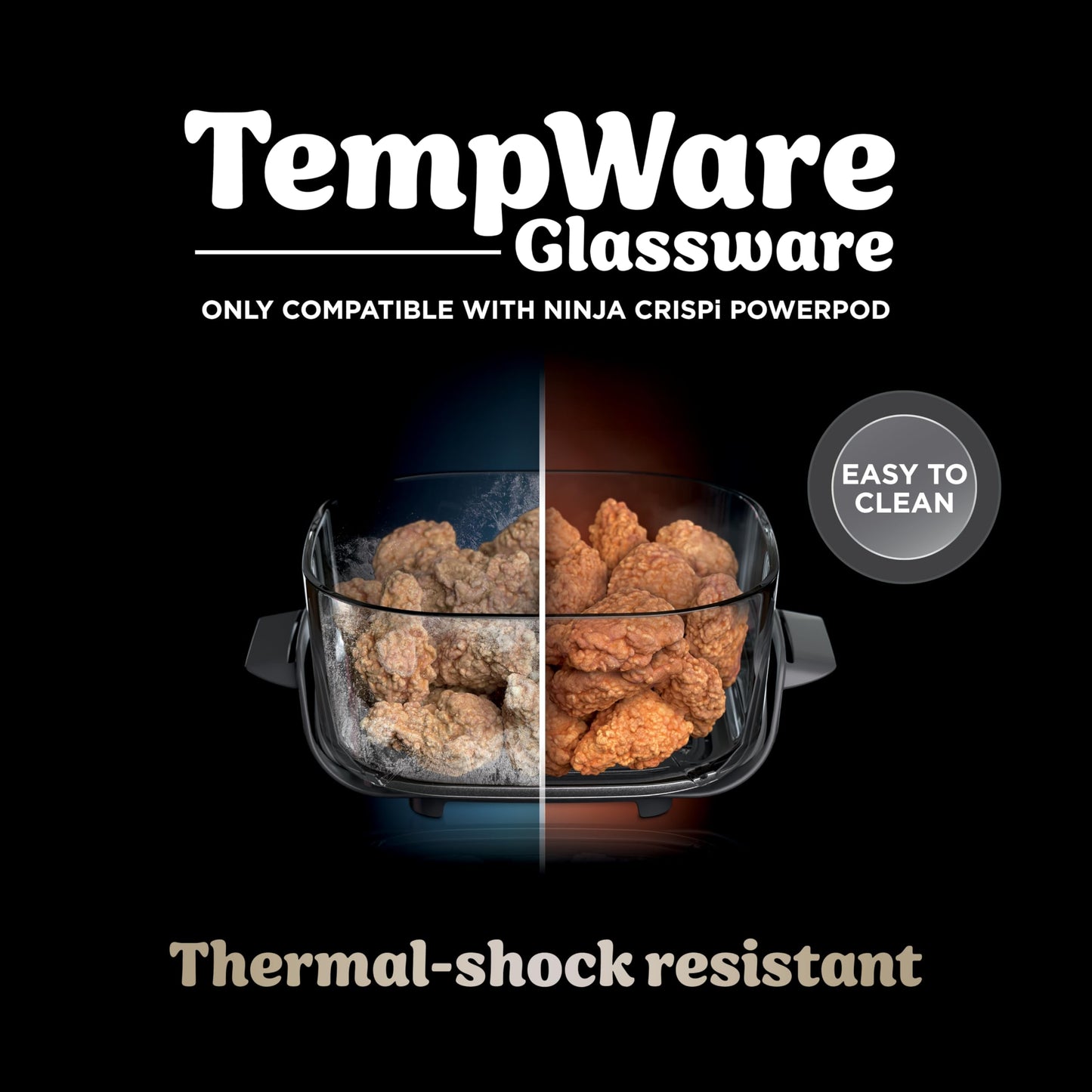 Ninja CRISPi Portable Air Fryer, 3.8L, 4-in-1: Air Fry, Roast, Keep Warm, Recrisp