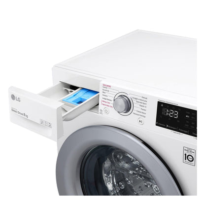 Washing Machine 7 kg Slim (47.5 cm) Class D Inverter Vapore - F2WV3S7S4E