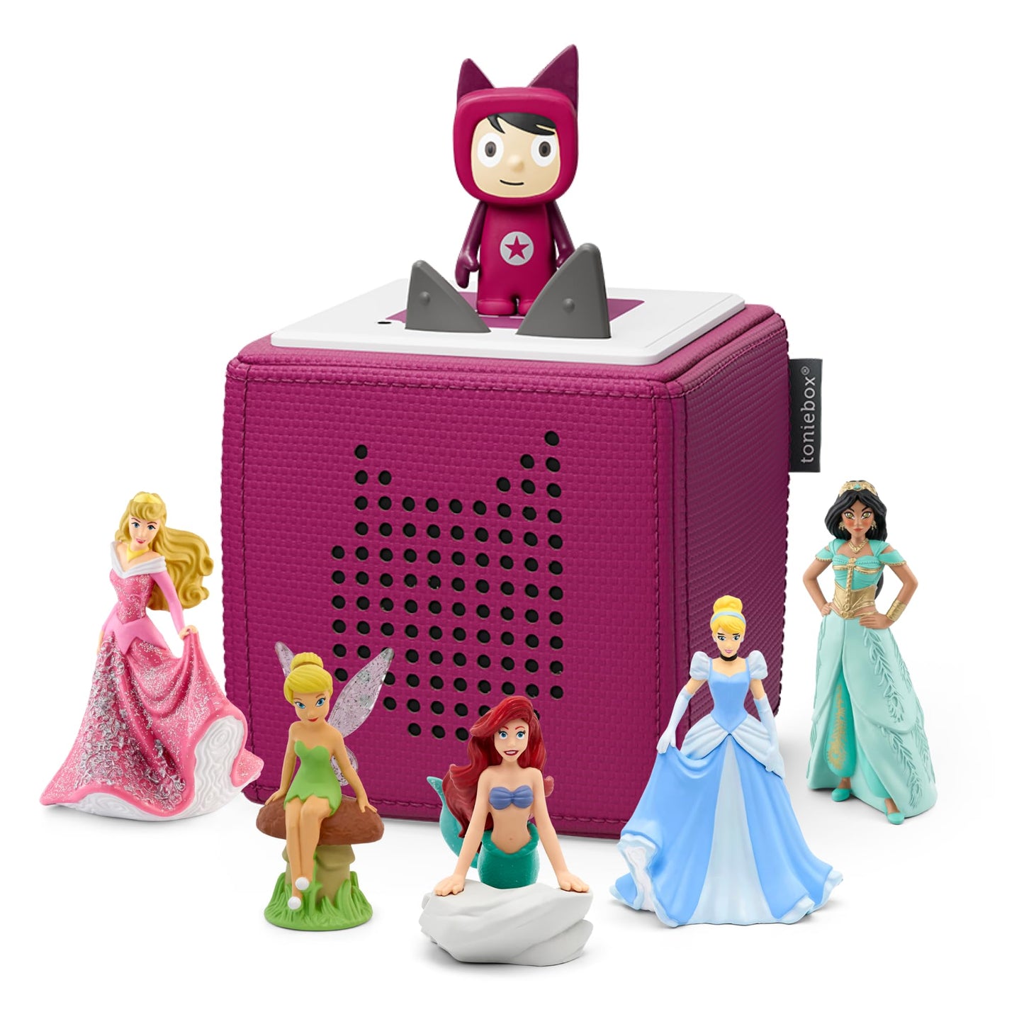 tonies Ultimate Disney Princess Purple Toniebox Starter Set Bundle with 1 Creative Tonie