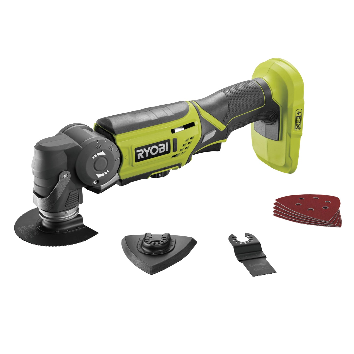Ryobi ONE+ R18MT-0 18V Cordless Multi Tool (Zero Tool), Hyper Green