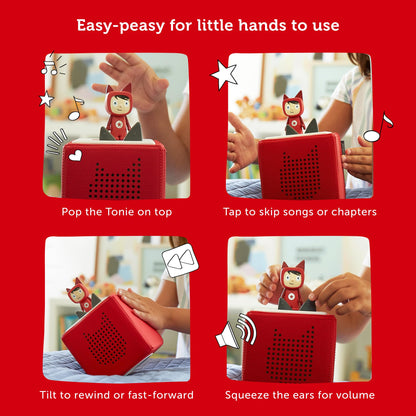 Tonies Toniebox Disney Classics bundle featuring 1 creative & 3 tonies - Lion King, Cars & Toy Story, Blue