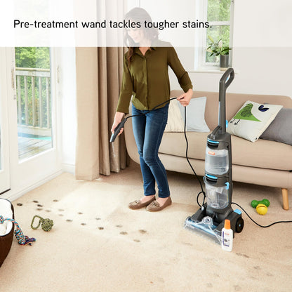 Vax Dual Power Pet Advance Carpet Cleaner, Carpet Cleaning Machine, Carpet Washer, Stain Remover