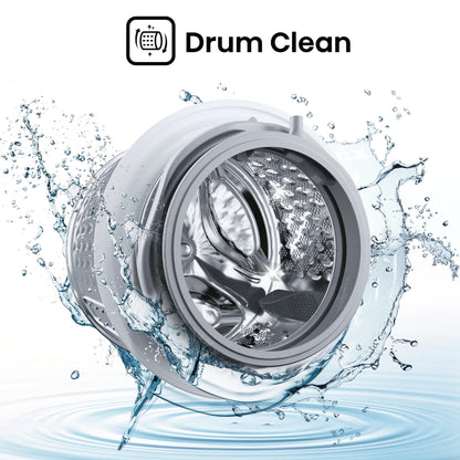 Hisense-WFQP9014EVM-Freestanding-9 KG-Front Load Washing Durable Inverter Machine-Steam Wash-Quick