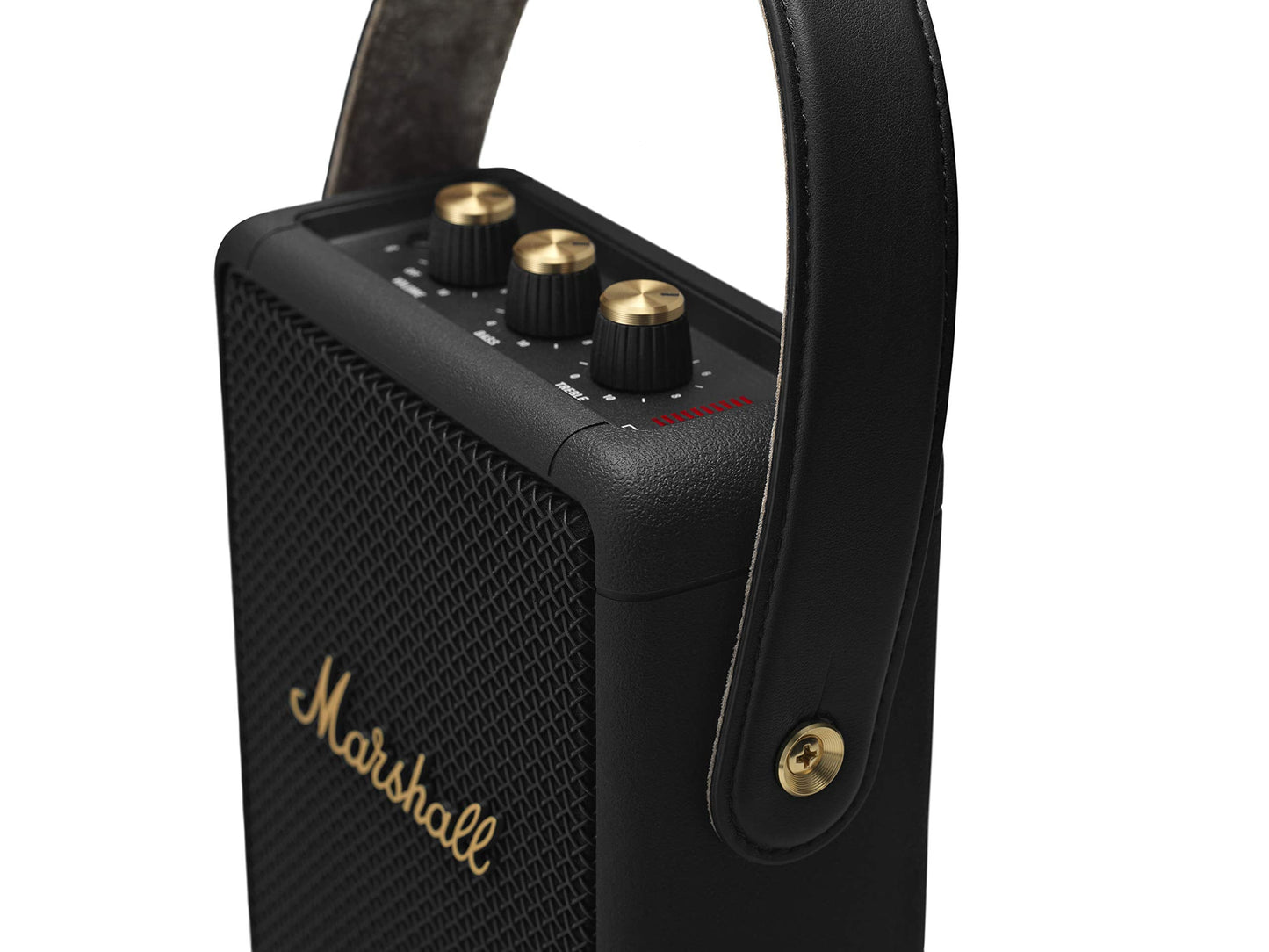 Marshall Stockwell II Wireless Portable Bluetooth Speaker - Black & Brass
