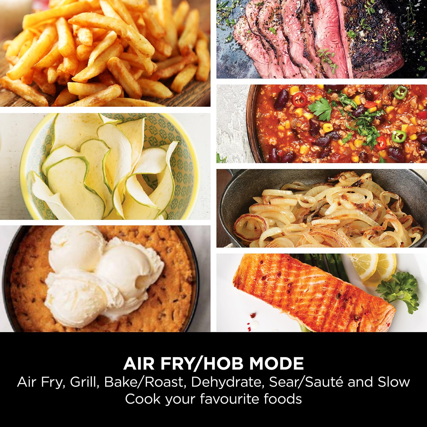 Ninja Speedi 10-in-1 Rapid Cooker, Air Fryer and Multi Cooker, 5.7L, Meals for 4 in 15 Minutes