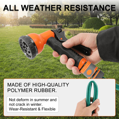 Himix Retractable Garden Hose Reel - 1/2 inch x 50ft Wall Mounted Hose Reel