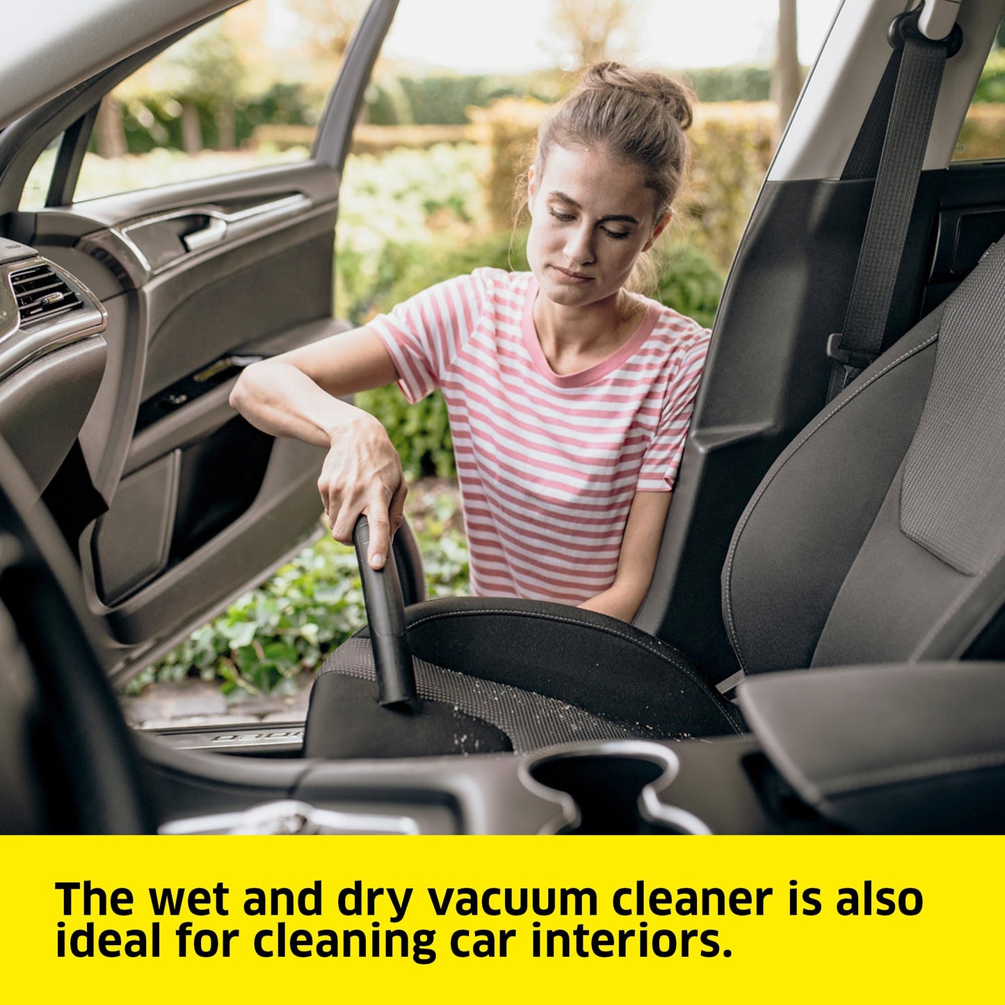 Kärcher 1.628-378.0, WD 6 P Premium Wet & Dry Vacuum Cleaner, Yellow, 1300 W, 30 liters