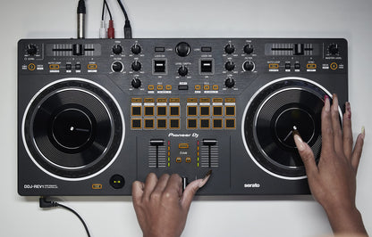 Pioneer DJ - DDJ-REV1 - Scratch-style 2-channel DJ controller for Serato