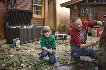 Keter Rockwood Cushion Box, Brown, 570L