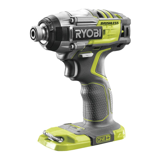 Ryobi R18IDBL-0 18 V ONE+ Cordless Brushless Impact Driver - Hyper Green