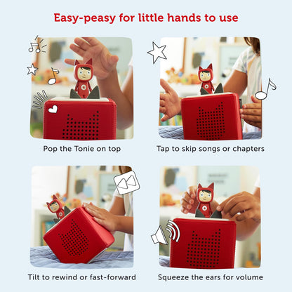 tonies Ultimate Disney Pink Toniebox Starter Set Bundle incl. with 7 Tonie Characters, Mickey Mouse