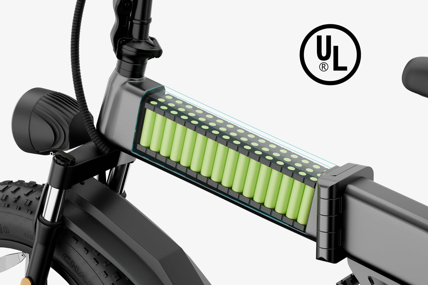 Luckeep X1 Lite Folding E-Bike – 1500W Peak, 60-Mile Range