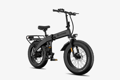 Luckeep X1 Lite Folding E-Bike – 1500W Peak, 60-Mile Range