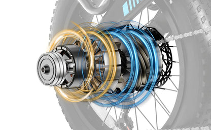 Luckeep X1 Lite Folding E-Bike – 1500W Peak, 60-Mile Range