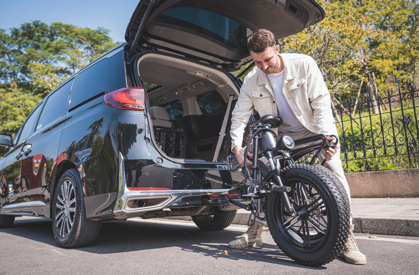 Luckeep X1 Foldable Fat Tire E-bike