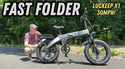 Luckeep X1 Foldable Fat Tire E-bike