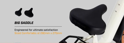 AIMA Big Sur All-Terrain E-Bike in White