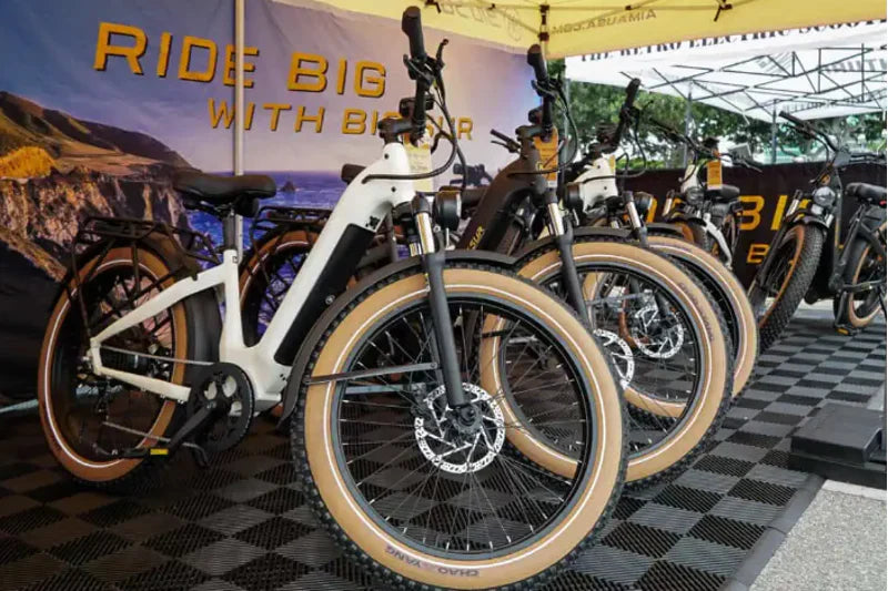 AIMA Big Sur All-Terrain E-Bike in White