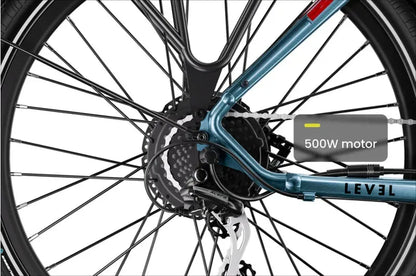 Aventon Level.2 Step-Through Commuter E-Bike In Glacier