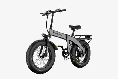 Luckeep X1 Lite Folding E-Bike – 1500W Peak, 60-Mile Range