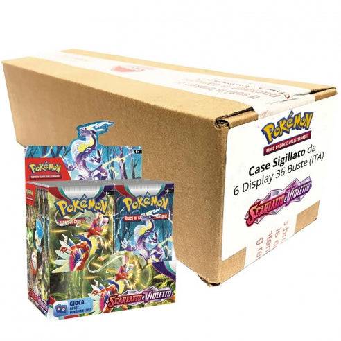 Scarlatto e Violetto Case da 6 Display 36 Buste (ITA)