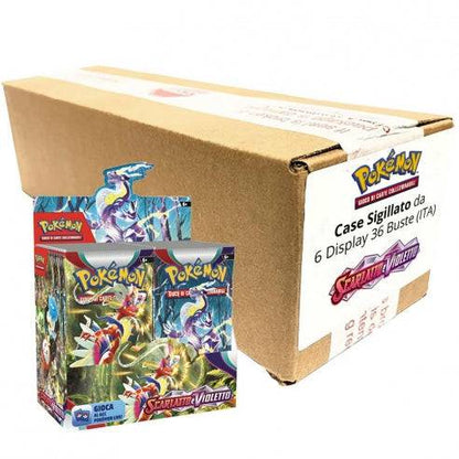 Scarlatto e Violetto Case da 6 Display 36 Buste (ITA)